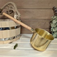 Ковш Большой 100% латунь 800 мл