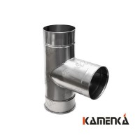 Тройник EcoFlue 0,5мм нерж, диаметр 150