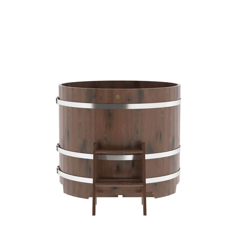 Купель круглая BentWood дуб морёный рустик D=1,17