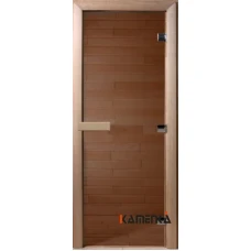 Дверь Doorwood Бронза прозрачная 
